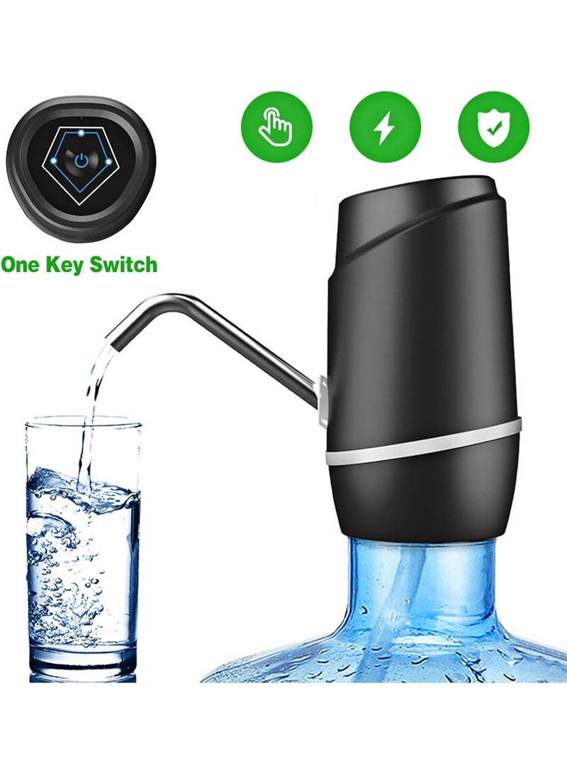 5 جالون كهربائي للشرب موزع المياه المحمولة ، Universal USB شحن زجاجة المياه مضخة ل 2-5 جالون مع. - Image 1